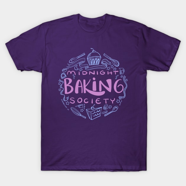 Midnight Baking Society T-Shirt by MustardKitty